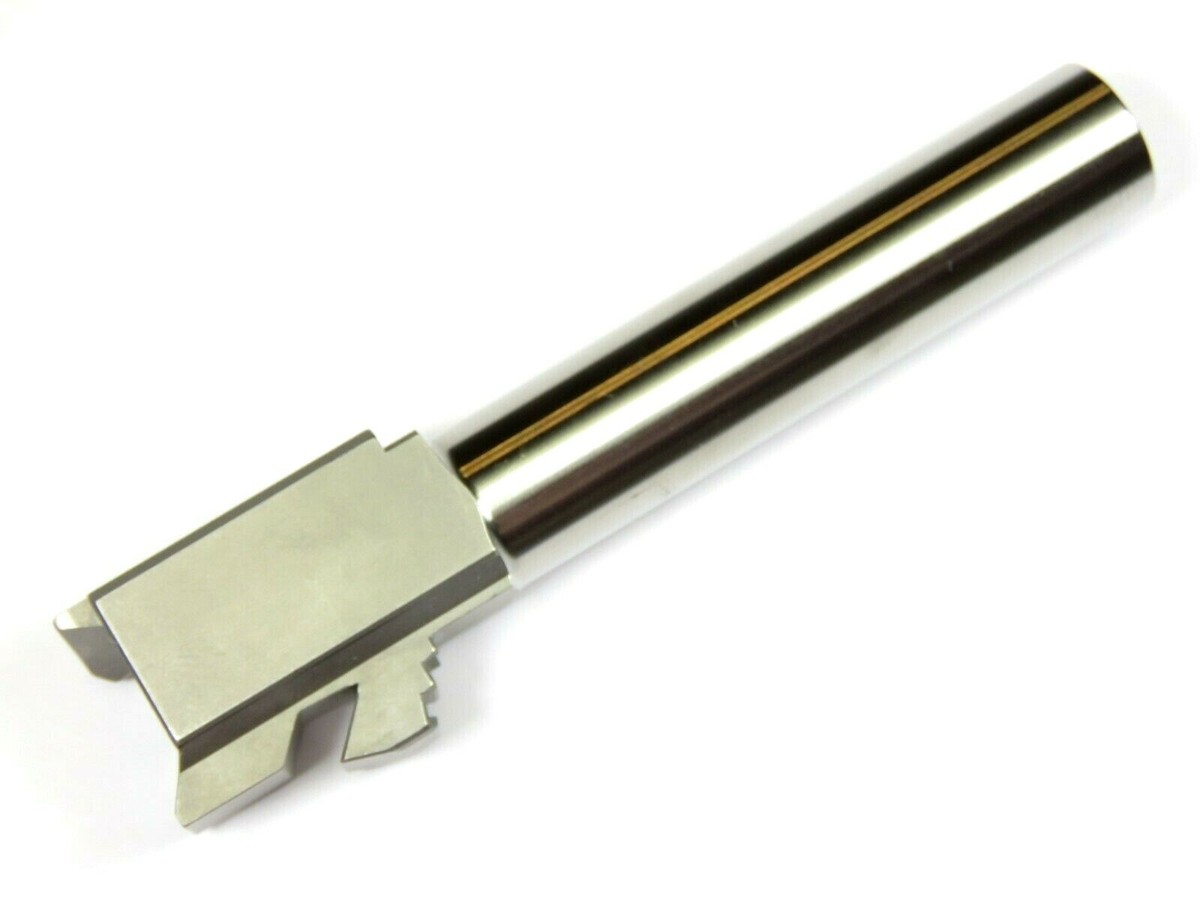 New Stainless Steel Ported Barrel For Glock 23 (.40 S&W) - 2-Port, 4.02" Stock Length