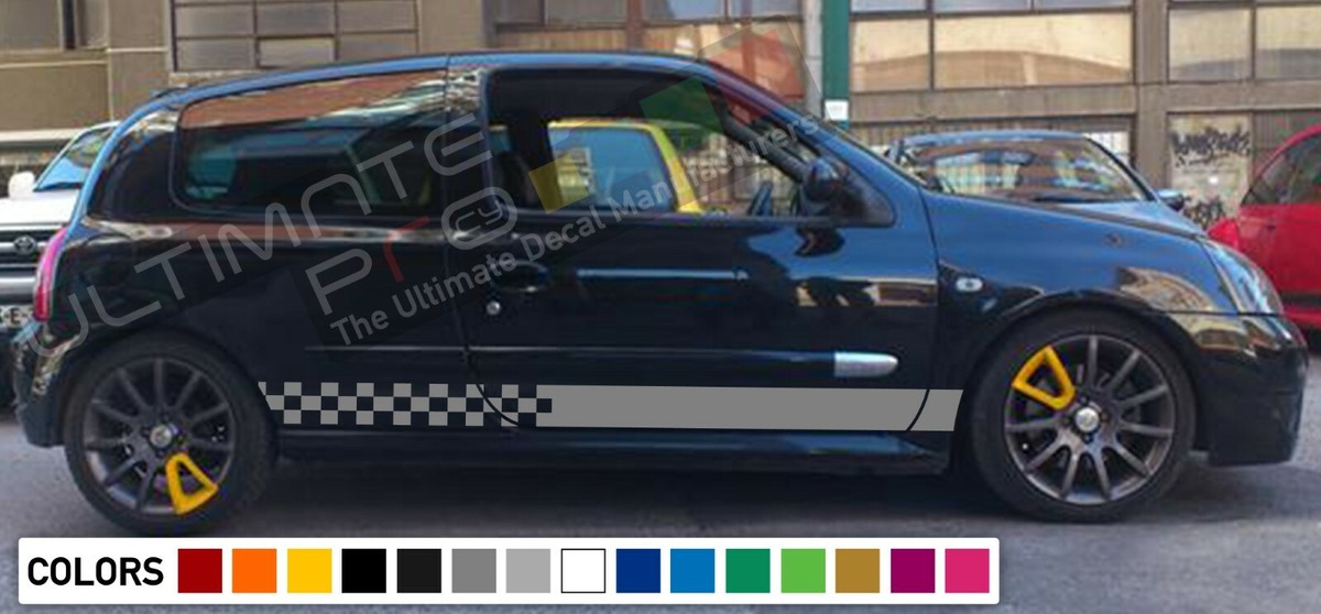 Aufkleber 'Do Not Touch My Dub' Für Renault Clio – Schwarze Schrift, 12 Cm, Aus Wetterfestem PVC