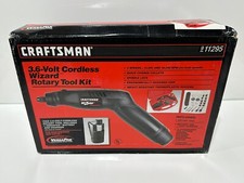 Craftsman Tools 11295 Cordless Wizard Rotary Cutoff Sand Tool - New In Box Nos