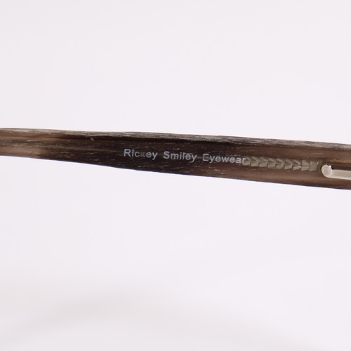 Rickey Smiley Eyewear RS 202 Brown & Blue Eyeglasses Frames 53 17 140 - Picture 5 of 7