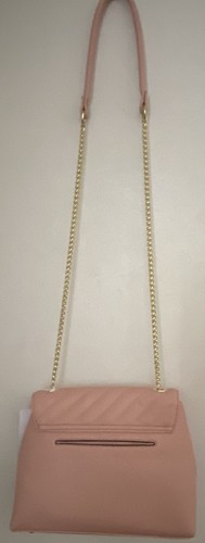 NEW Liz Claiborne Nadia Flap Crossbody Light Rose Handbag Purse with tags NWT - Picture 4 of 7