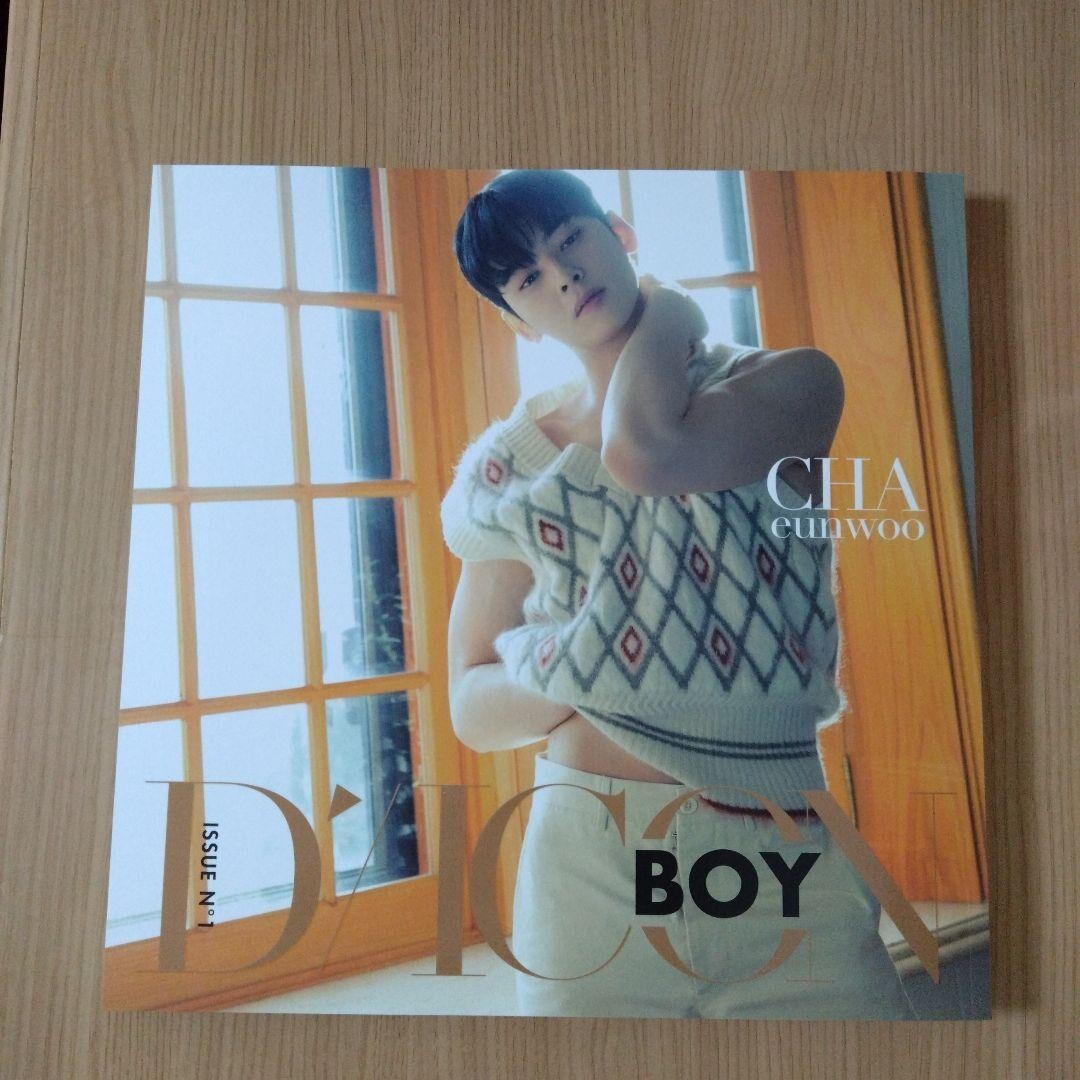 ASTRO Cha Eun Woo DICON BOY B-Types Official Photobook Magazine