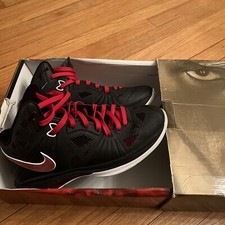 Preços baixos em Nike LeBron 8 P.S. Black Red White | eBay