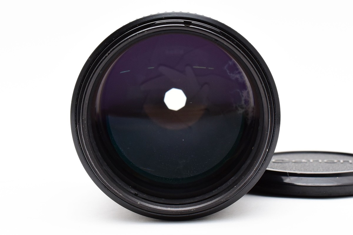 レンズ(単焦点) Canon New FD 100mm f/2 NFD MF Telephoto 🌟 Near Mint 🌟 Canon New FD NFD 100mm F/2 MF Telephoto FD