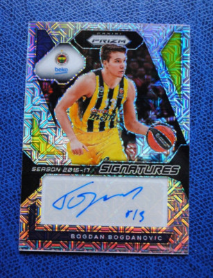 Bogdanovic Fenerbahce Beko MOJO Signature Panini Prizm Turkish Euroleague 2024