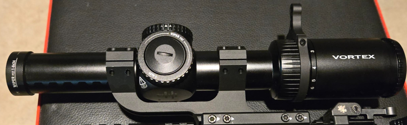 Vortex Viper PST Gen II Rifle Scope – 1-6x24mm SFP VMR-2 MOA