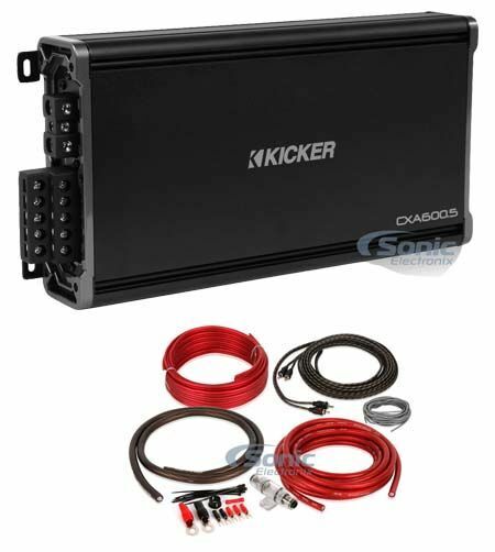 KICKER 43CXA12001 CXA1200.1 1200W RMS Car Stereo Amplifier +