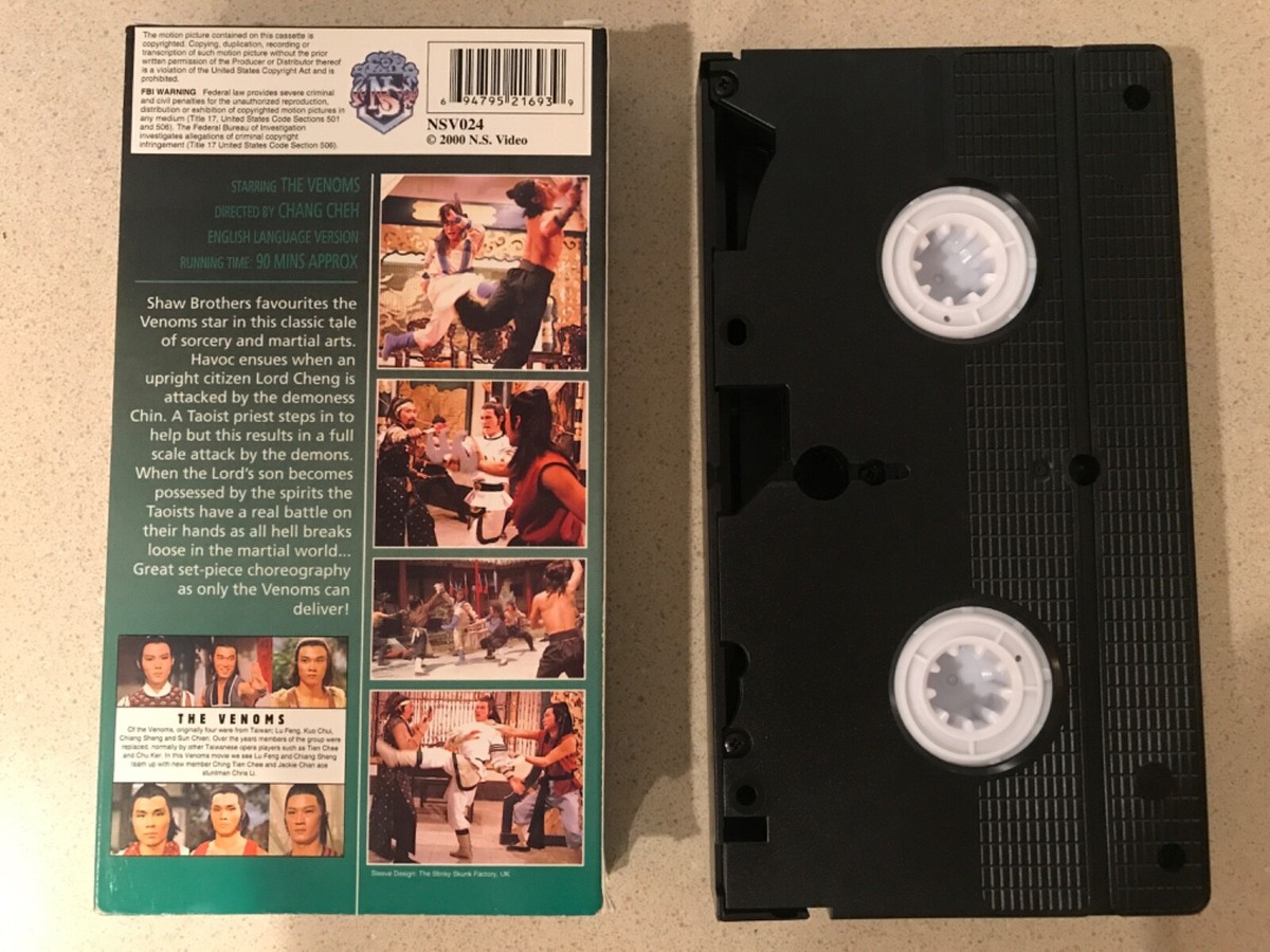 The Venoms - Nine Demons (VHS, 2000) Lu Feng, Chiang Sheng | eBay
