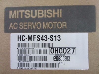  HC-MFS43B-S13 SERVO MOTOR HCMFS43BS13 New In Box Expedited Shipping #W9