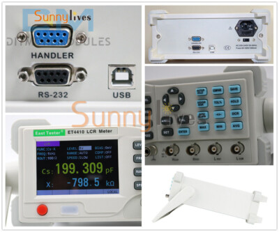 ET4401/ET4410 Electric Bridge Tester Desktop LCR Inductance Capacitance Meter