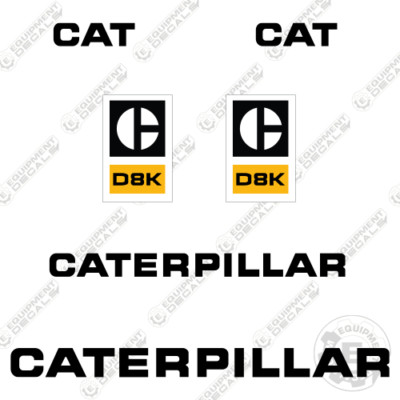 Caterpillar D8 K Bulldozer Arpra 1:50 - Logo Pacman - Emballage D'origine