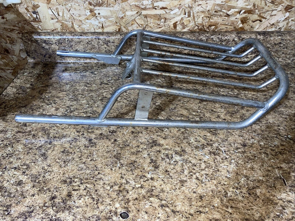 Portaequipajes trasero Honda CB900C vintage cromado KG Foto 3 de 4