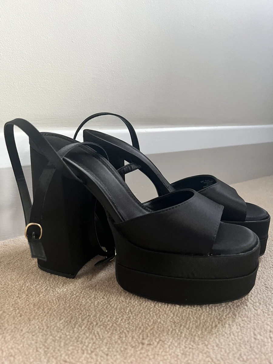 Asos design porcelain hotsell platform high heels