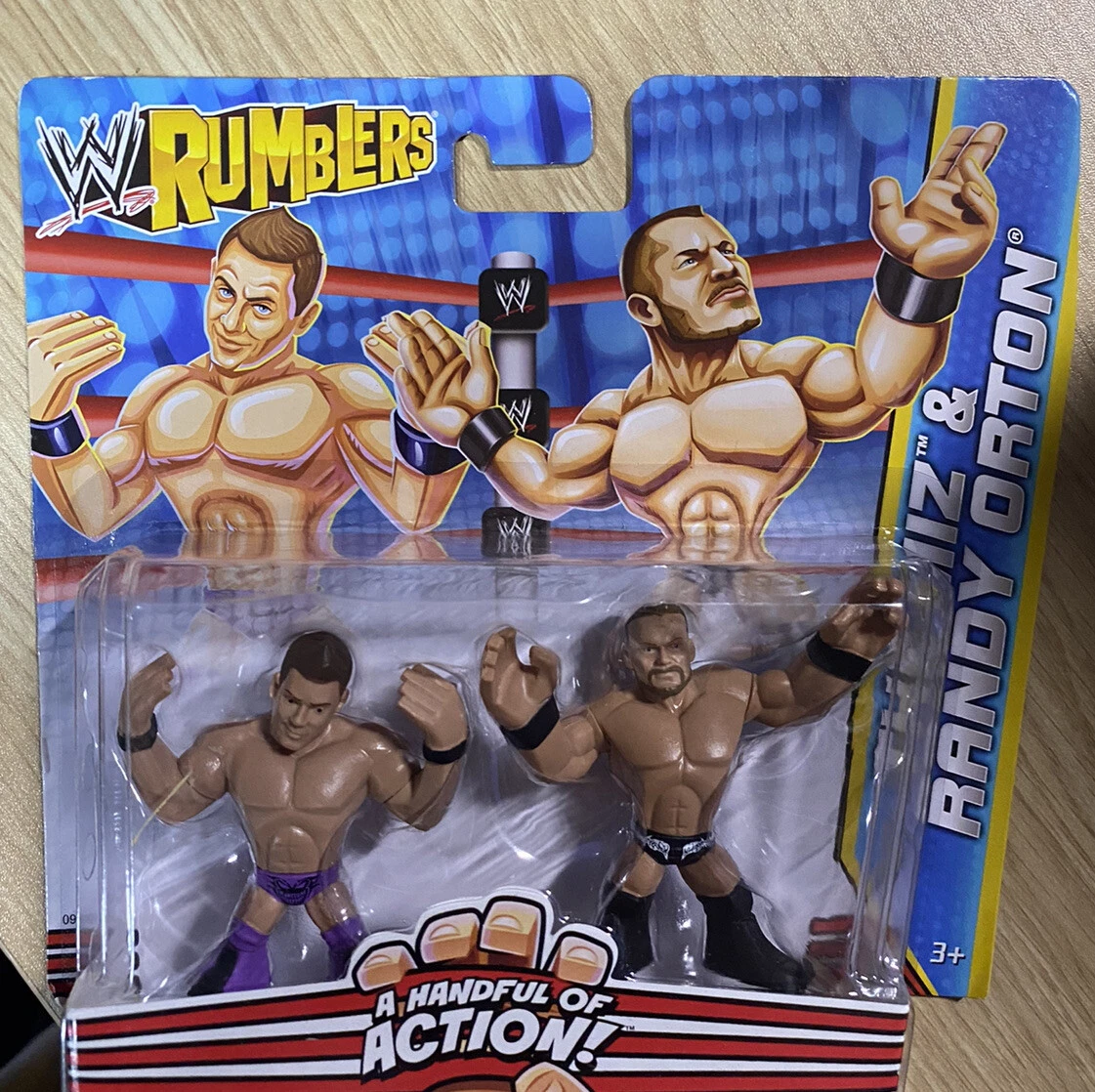 開封済み】WWE フィギュア 3体セット WWF プロレス wwfフィギュアセット