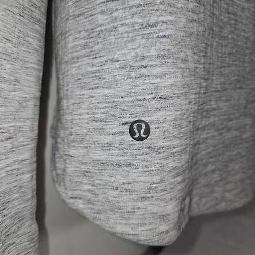 Lululemon Going Places Jacke meliert grau gesprenkelt sportlich 8? Athleisure Zip - Bild 7 von 17