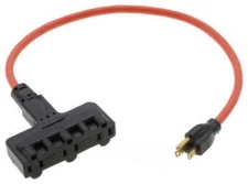 Power Outlet Extension Cord Zerostart/Temro 3600040