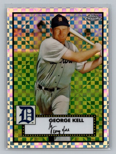 2021 Topps Chrome Platinum Anniversary X-FRACTOR - #646 George Kell