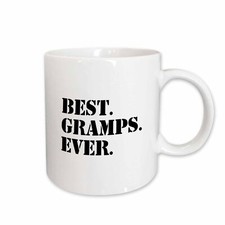 3dRose Best Gramps Ever - Gifts for Grandfathers - Granddad Grandpa nicknames -