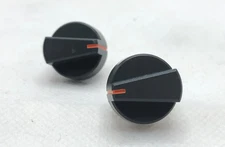 Original Lot Of 2 Sharp GF-777 Boombox Super woofer sound knob Replacement Parts