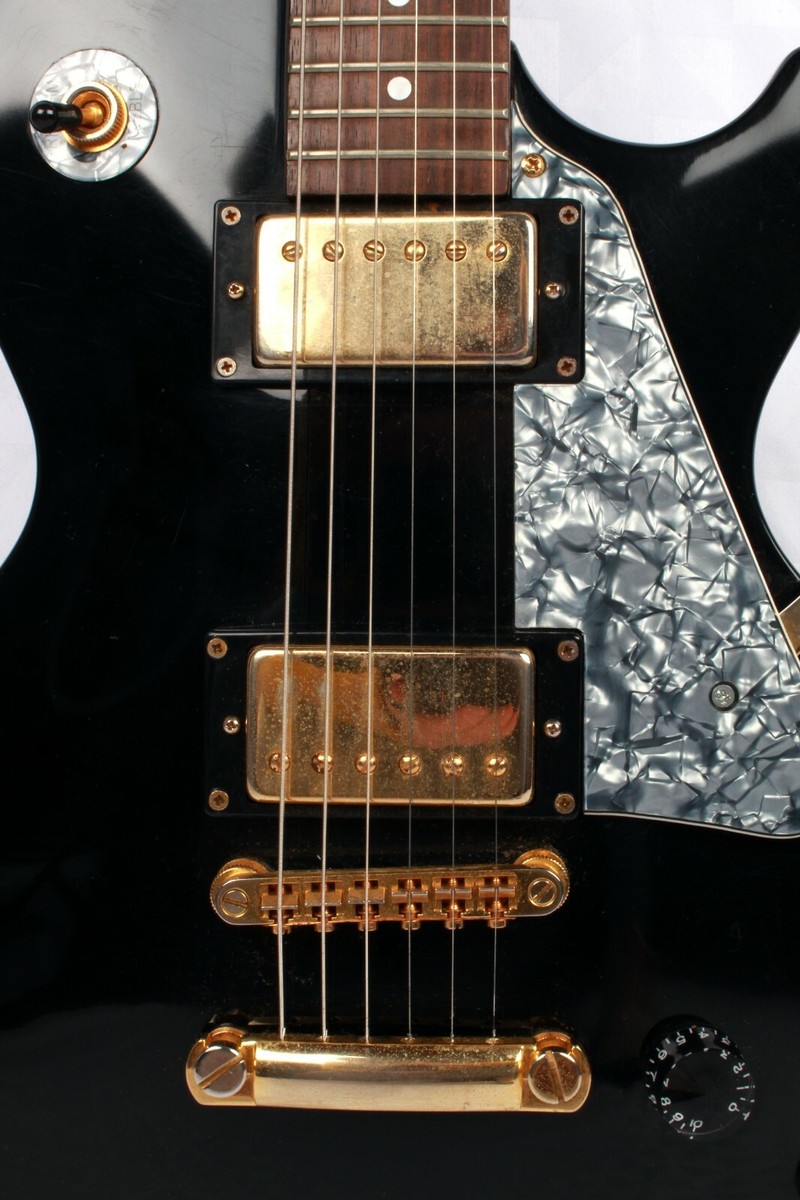 Epiphone Les Paul Electric Guitar Black/Gold | eBay