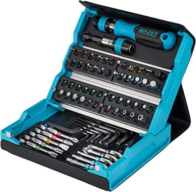 HAZET SmartCase bit set 2200SC-1 I 69-piece tool bit set  drive: hexagon 6.3 mm