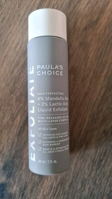Paula Skin Perfecting 6% Mandelic + 2% Lactic Acid Liquid Exfoliant (88ml) NEU