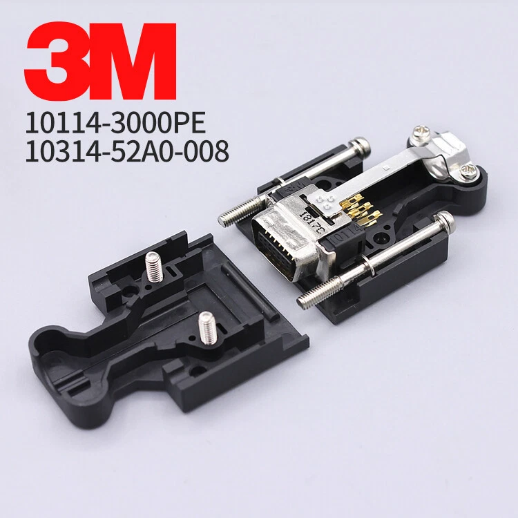 3M original MDR connector 14-pin 10114-3000 10314-52A0-008 servo