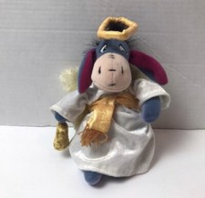 Eeyore Angel Beanbag Plush Disney Store 9  Winnie the Pooh Donkey 2000 Y2K