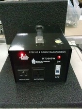 ROCKSTONE POWER RT3000W 3000 Watt Heavy Duty Step Up  Down Voltage Transformer