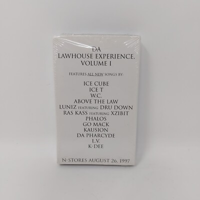 DA LAWHOUSE EXPERIENCE Cassette VOLUME 1 Ice Cube Ice T WC XZIBIT NEW SEALED