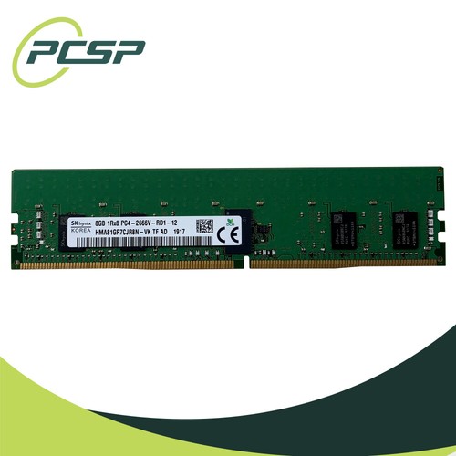 Hynix 8GB PC4-2666V-R 1Rx8 DDR4 ECC REG RDIMM Server Memory HMA81GR7CJR8N-VK - 第 2/3 張圖片