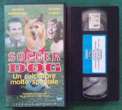 Vhs Soccer Dog Film Komödie James Marshall Olivia D'Abo Videokassette Nolo (V84)