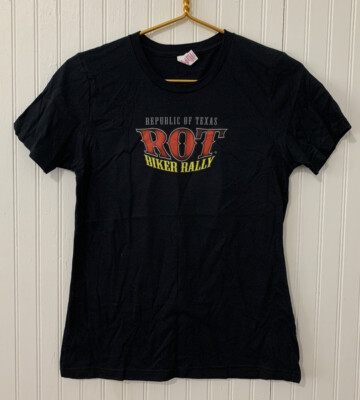 Austin Texas ROT Rally Republic of Texas Motorcycle Rally Tee T