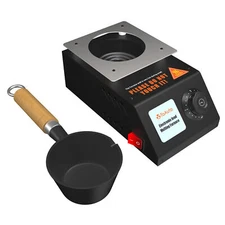 TOAUTO Lead Melting Pot Melting Tin Furnace for Fishing Weight Molds Pendants