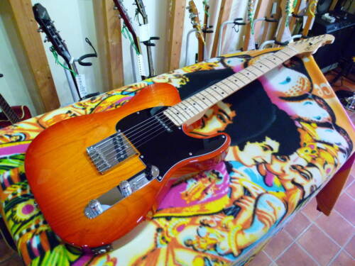 G&L Premium ASAT Classic Cherry Burst / Electric Guitar w/ SC made in '08 Japan - Picture 1 of 10