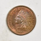 1880 INDIAN HEAD CENT ~ SHARP RED/BROWN BU UNCIRCULATED!