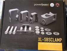 PowerBass XL-SBSCLAMP Thin Square Clamps for XL Soundbars