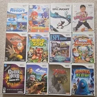 Nintendo Wii Game Lot: Sports Resort, Mario & Sonic, Epic Mickey, Guitar Hero
