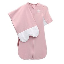 Butterfly Swaddle Small Swaddle and Transitional Sleep Sack in One in Pink
