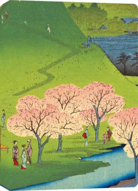 Hiroshige Cherry Blossoms Lined Hardcover Journal by Tuttle Studio