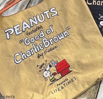Ball&Chain Snoopy Limited Edition Peanuts LIFE&TIMES L Beige Bag Japan
