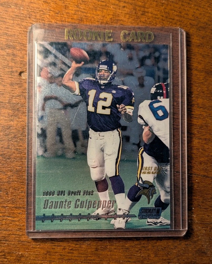 Daunte Culpepper Stadium Club Chrome #119 First Day Issue