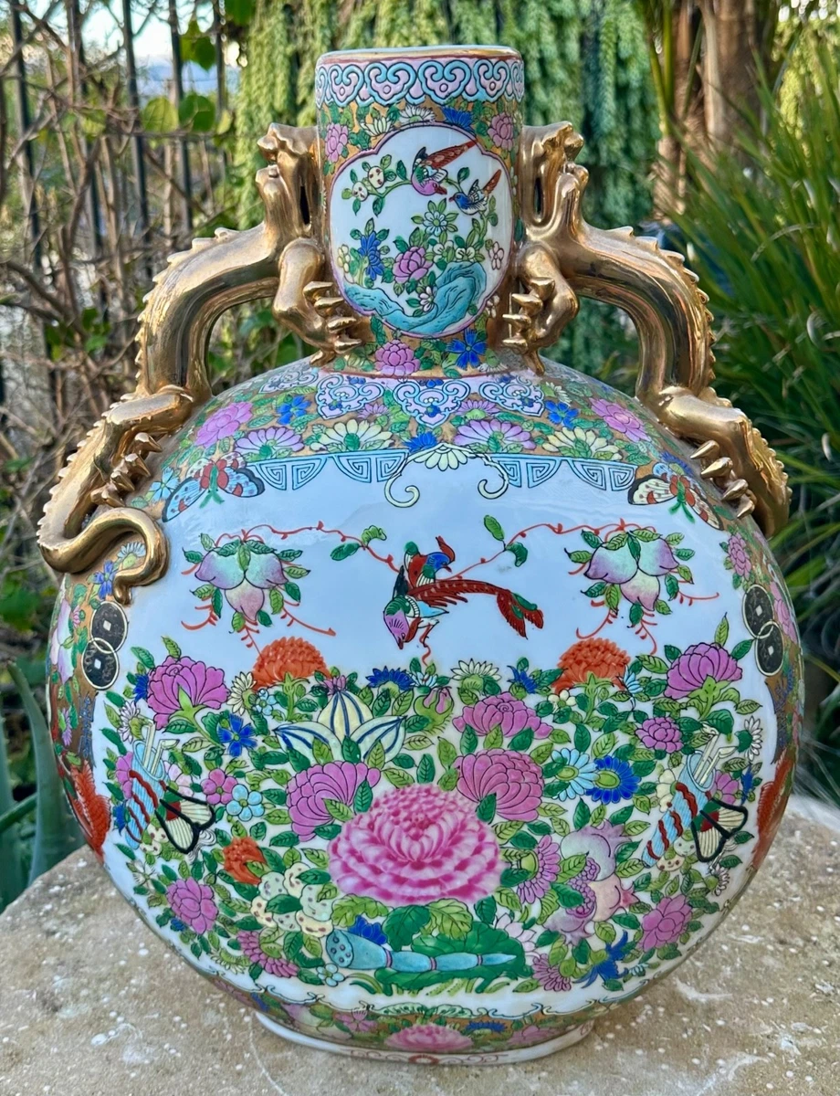 中国古窯　哥窯花瓶　高さ約14.5㎝　本Y7-0331☆1Fタエチ hanaemishop_5-akinryu-8