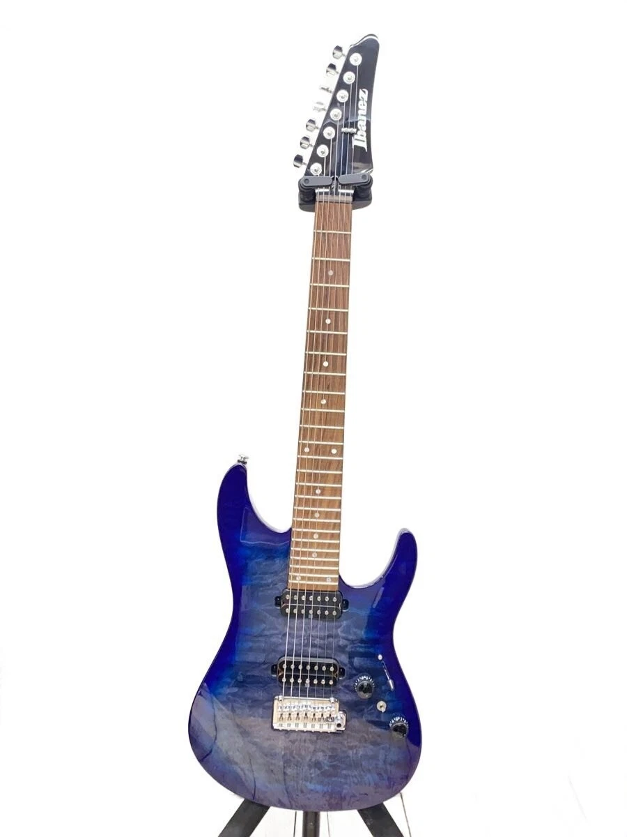 Ibanez 蓝色7 弦电吉他| eBay