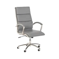 Bush Business Furniture Modelo High Back Leather Executive Office Chair in Li...