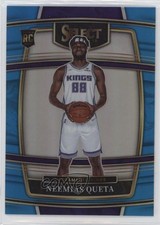 2021-22 Panini Select Concourse Light Blue Prizm 253/299 Neemias Queta #72 0v9