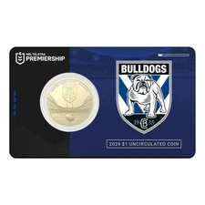2024 NRL Bulldogs $1 Uncirculated Coin in Card – Royal Australian Mint