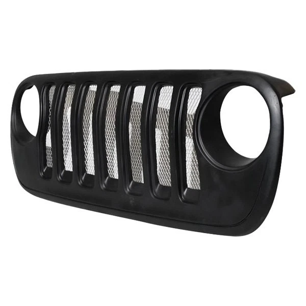 For Jeep Wrangler JK 2018 Duraflex 1-Pc JL Look Style Main Grille Foto 3 de 4