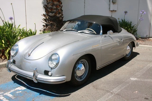 Wolfgang Reif's 1957 Porsche 356 Speedster.