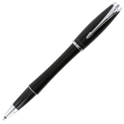 Parker Urban Fashion Black CT Chrome Trim Rollerball Pen G1N